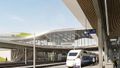 Návrh terminálu rychlodráhy u Nehvizd-Fajfr