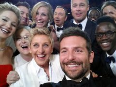 Selfie z předávání Oscarů obletěla svět