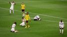 Soccer Football - Champions League - Final - Borussia Dortmund v Real Madrid - Wembley Stadium, London, Britain - June 1, 2024 Real Madrid's Ferland Mendy, Nacho, Antonio