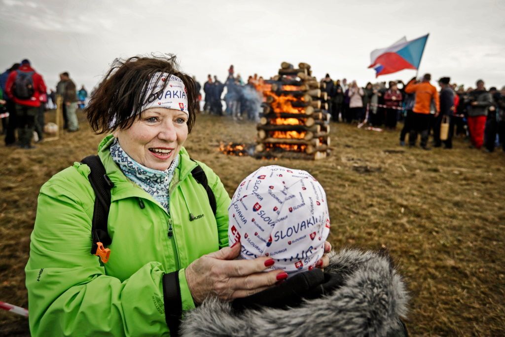 Galerka17 Vatra přátelství - Velká Javořina