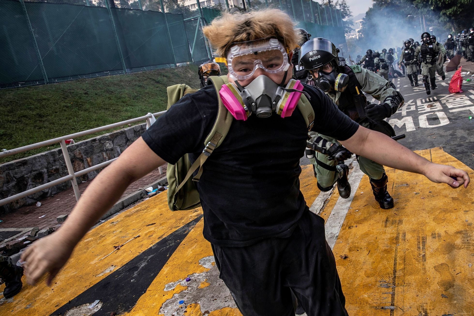 Obazem: Snímky z protestů v Hongkongu přinesly fotoreportérovi agentury Reuters prestižní Pulitzerovu cenu