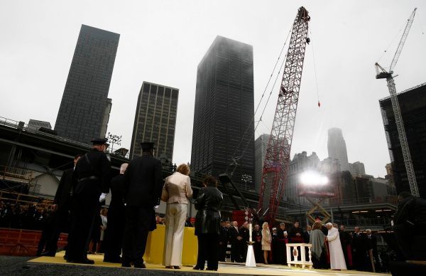 Papež na Ground Zero