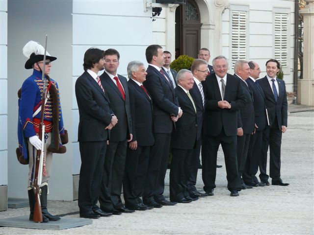 Medveděv na Slovensku