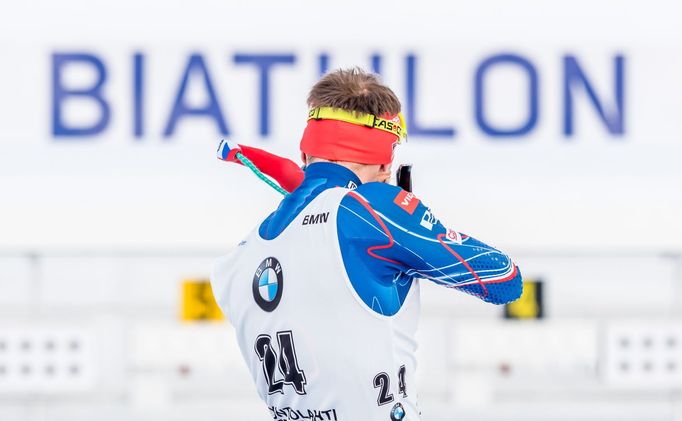 SP Kontiolahti, sprint M: Ondřej Moravec