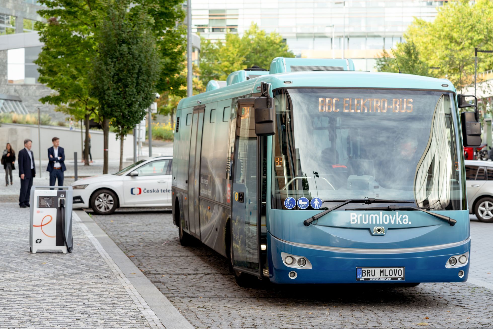 Elektrobus Praha Brumlovka