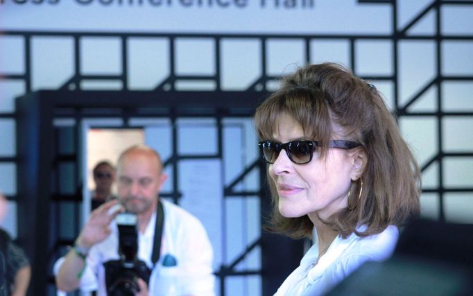 Fanny Ardant.