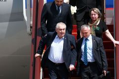 Při návštěvě Číny zemřel Zemanův lékař, našli ho v hotelovém pokoji
