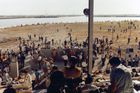 Start mise Apollo 11 sledovalo na místě přes milion diváků, včetně viceprezidenta Spira Agnewa a bývalého prezidenta Lyndona Johnsona. Další desítky milionů pak byly doma u televize.