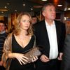 Premiér Mirek Topolánek s Lucií Talmanovou