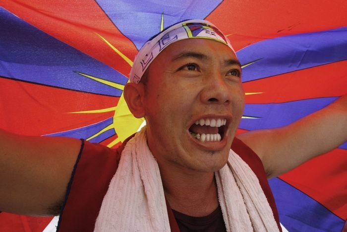 Protest Tibeťanů