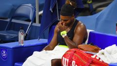 Serena Williamsová na turnaji v New Yorku 2020