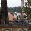 V Plané na Tachovsku shořela brzy ráno fara