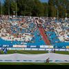 Ostravští fanoušci, stadion Bazaly, v zápase Ostrava - Plzeň