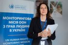 Matilda Bognerová, šéfka monitorovací mise OSN pro lidská práva na Ukrajině