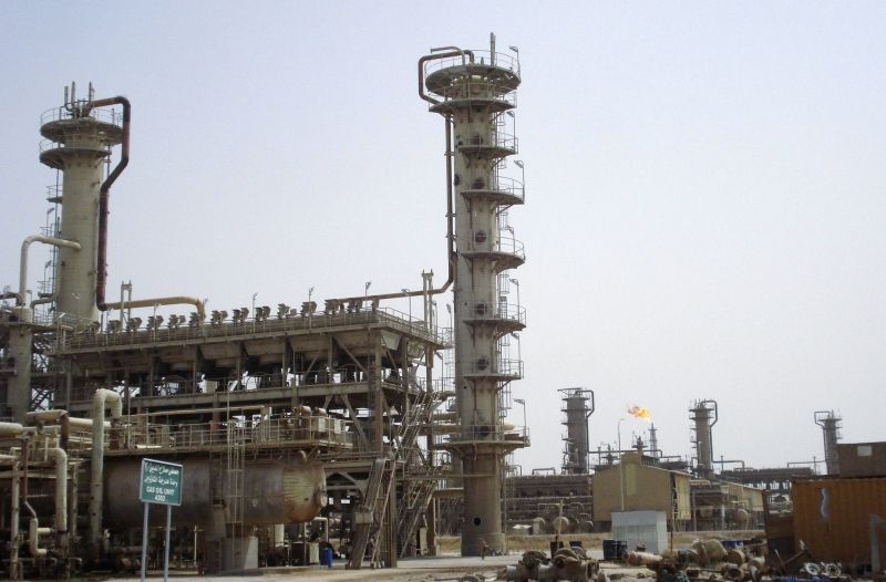Irák-rafinerie v Bajdží