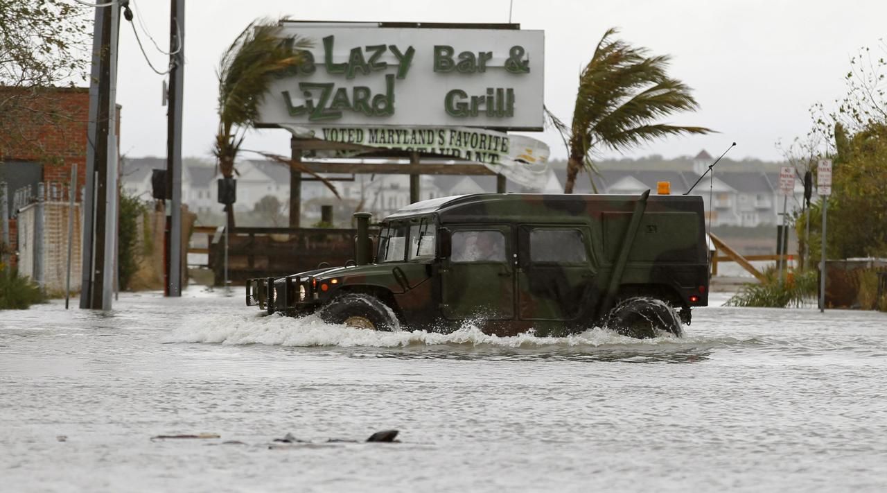 Foto: Bouře Sandy řádí na východním pobřeží USA