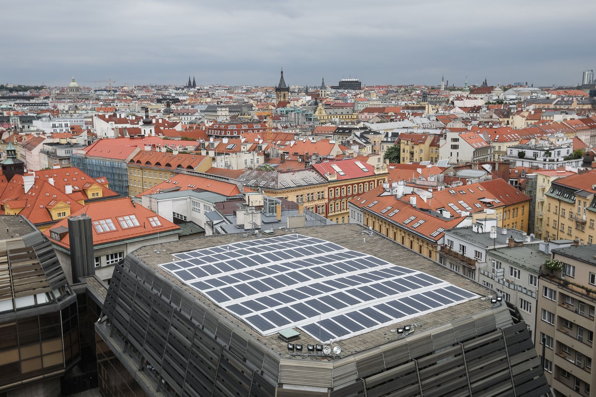 Výhledy z pražských střech - Národní divadlo
