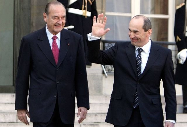 Chirac a Kočarjan