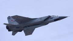Raketa Kinžal, MiG-31, Rusko, letadlo