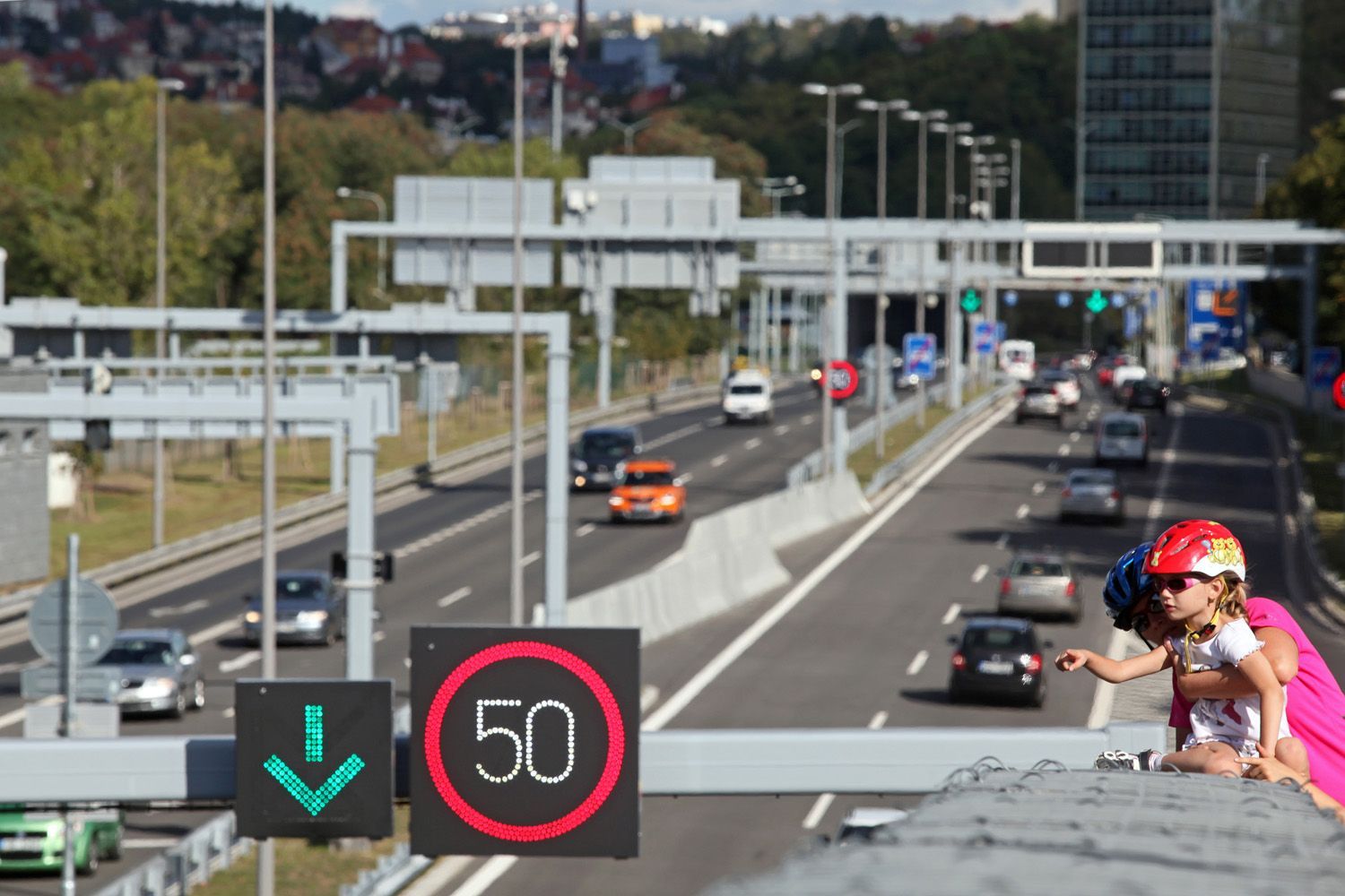 Otevření tunelu Blanka