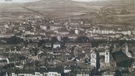 Vznik města se připisuje rodu Hrabišiců ve dvanáctém století. Takto to vypadalo v roce 1909.