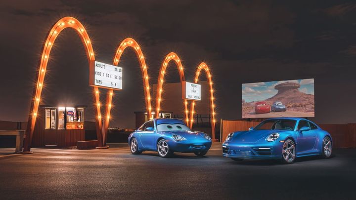 Porsche oživilo auto ze slavného animáku. 911 Sally Special pomůže i Ukrajině; Zdroj foto: Porsche