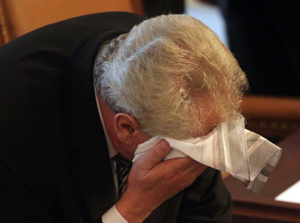 Prezident Zeman před poslanci