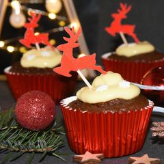 BLOG Rychlé Fit Recepty: Vánoční muffiny s proteinellou