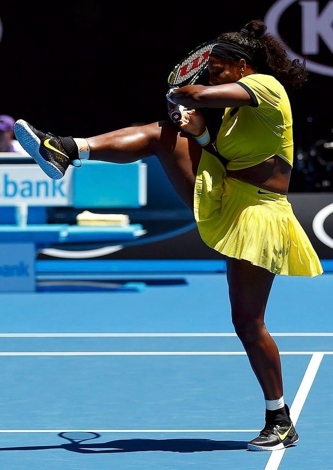 Třetí den Australian Open (Serena Williamsová)