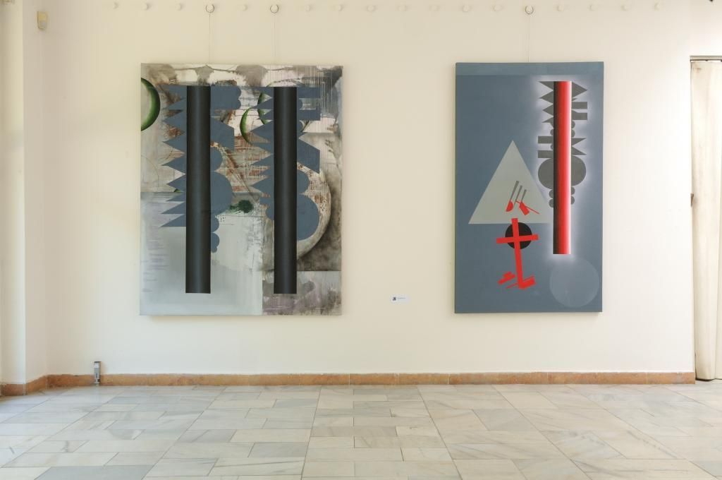 Ceny kritiky - 4. ročník 2011 se zadáním "Malba a jeji přesahy" - instalace