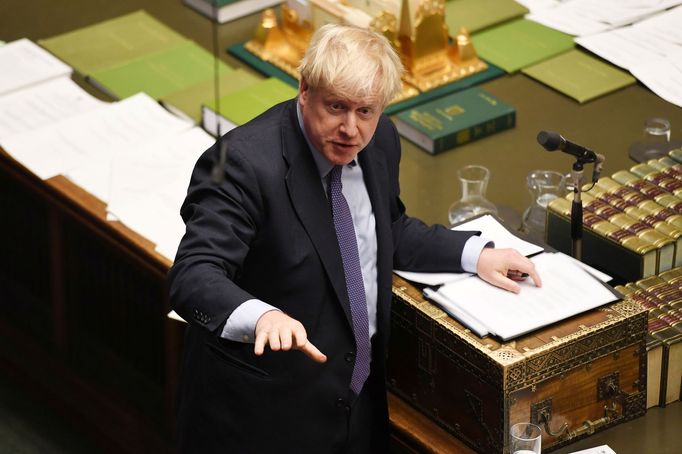 Britský premiér Boris Johnson