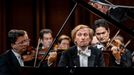 Snímek z vystoupení Tonhalle-Orchesteru Zürich na Dvořákově Praze.