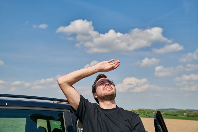 Student FEL ČVUT Jakub Dvořák vyslal sondu do stratosféry.