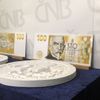Česká národní banka chystá 130 kg těžkou zlatou minci