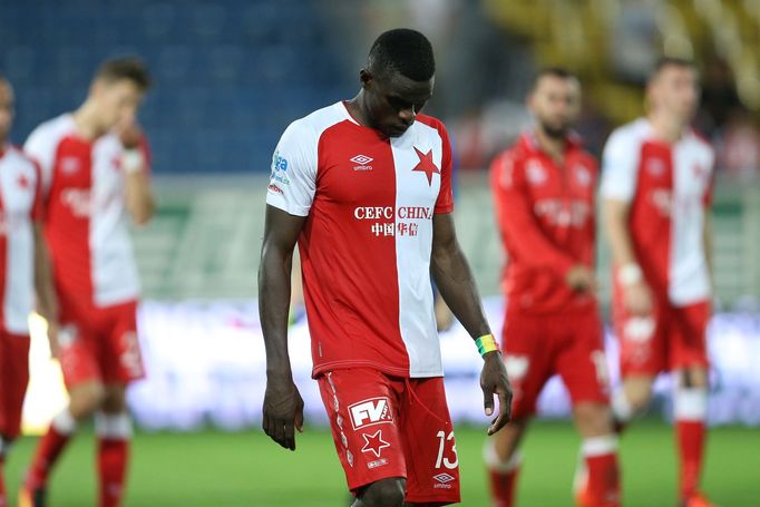 Liga, Teplice-Slavia: Michael Ngadeu Ngadjui