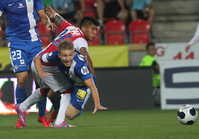 SL, Slavia-Liberec: Aldo Baéz (26)