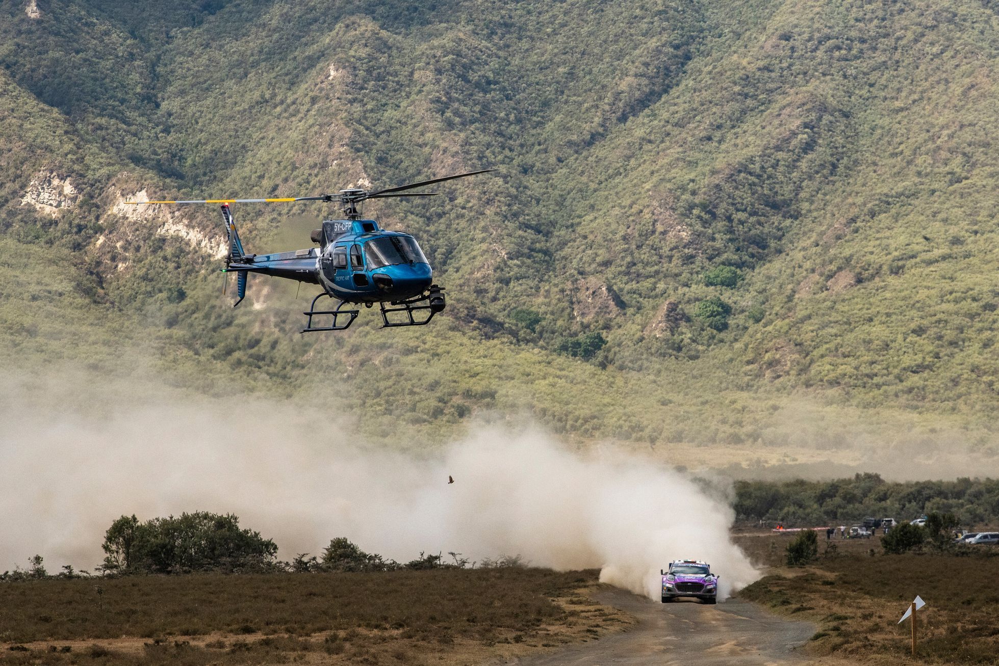 Craig Breen, Ford na Safari rallye Keňa 2022