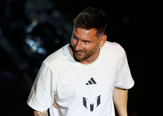 Tým MLS Inter Miami představil Lionela Messiho