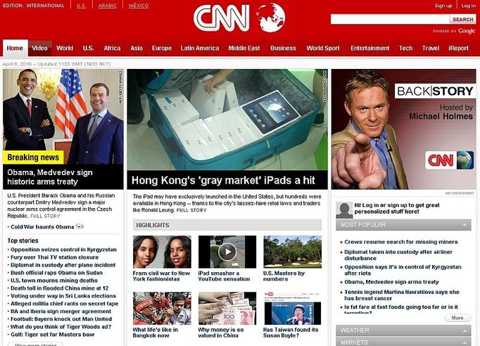 CNN, Spojené státy