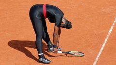 Serena Williams gesto