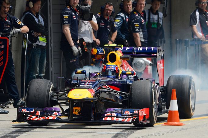 Formule 1, VC Číny: Mark Webber, Red Bull