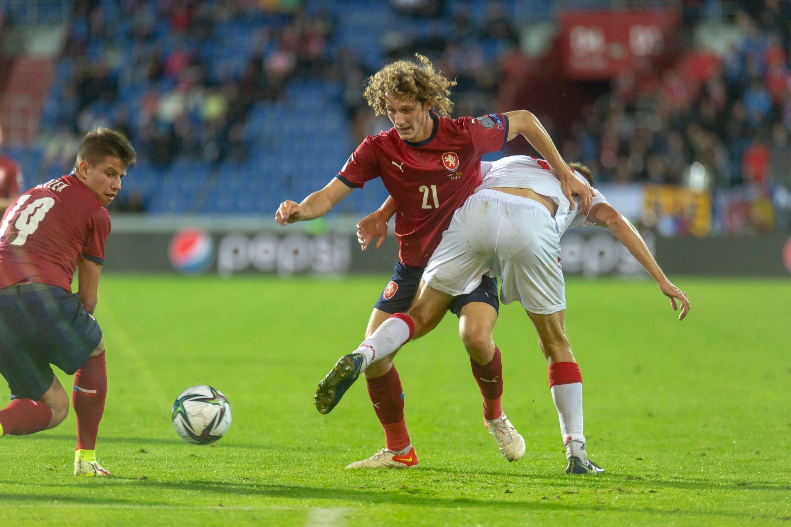 fotbal, kvalifikace MS 2022, Česko - Bělorusko, Alex Král