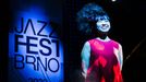 Snímek z koncertu Hiromi na brněnském Jazzfestu.