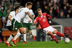 Irsko v úvodní baráži o MS ubránilo v Dánsku remízu 0:0