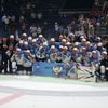 Finové slaví vítězství na MS v hokeji 2019
