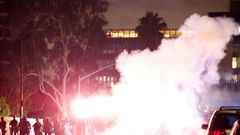USA, Los Angeles, protest, demonstrace