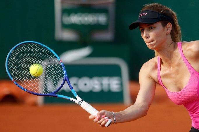 Cvetana Pironkovová na French Open 2016