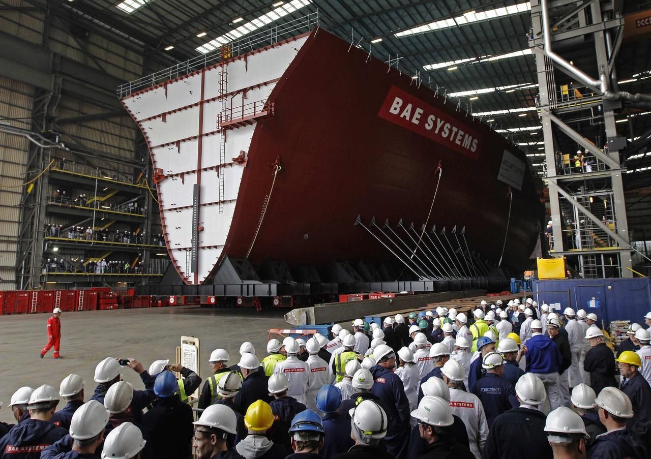 Foto: Tak se staví britská letadlová loď HMS Queen Elizabeth