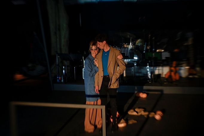 Snímek z inscenace Marta.