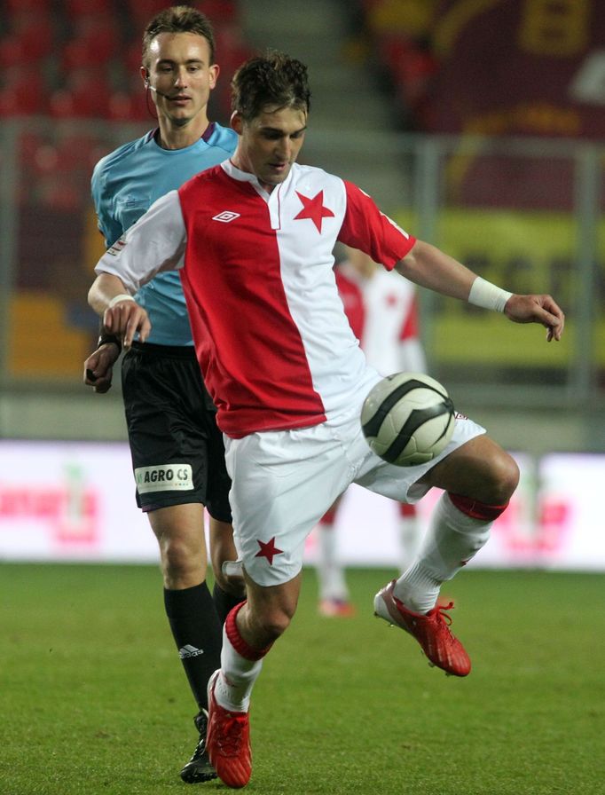 Fotbal, Gambrinus liga, Slavia - Dukla